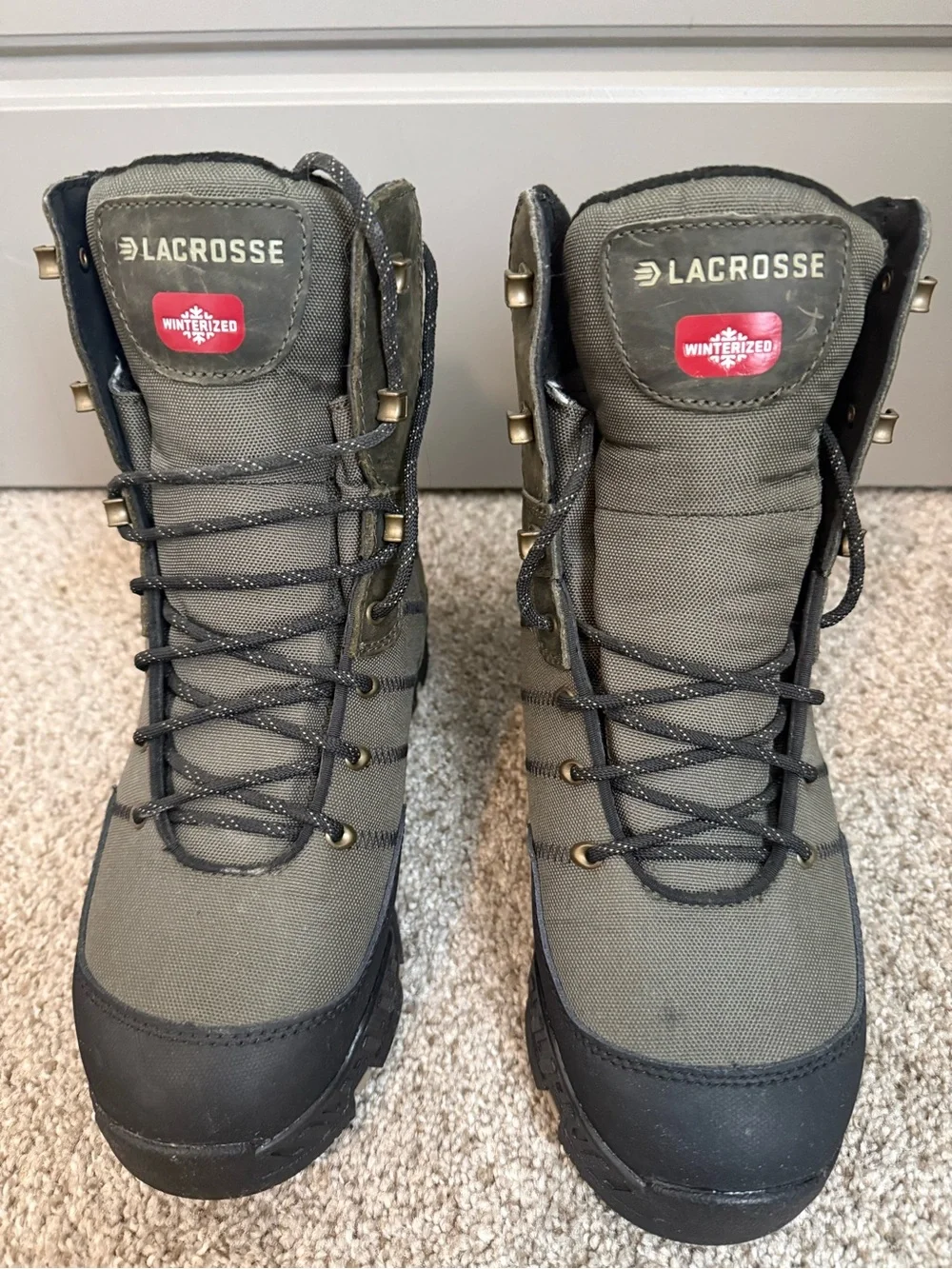LaCrosse 1200 Insulated Women’s Hunting Boots — Olive Green Size 9